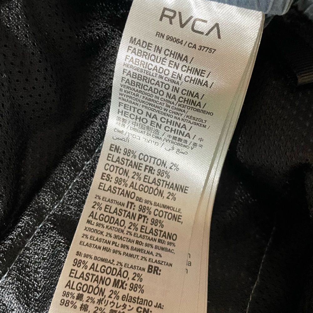 RVCA Civic Tropics Hybrid Boardshorts Men’s Sz L - Picture 8 of 8